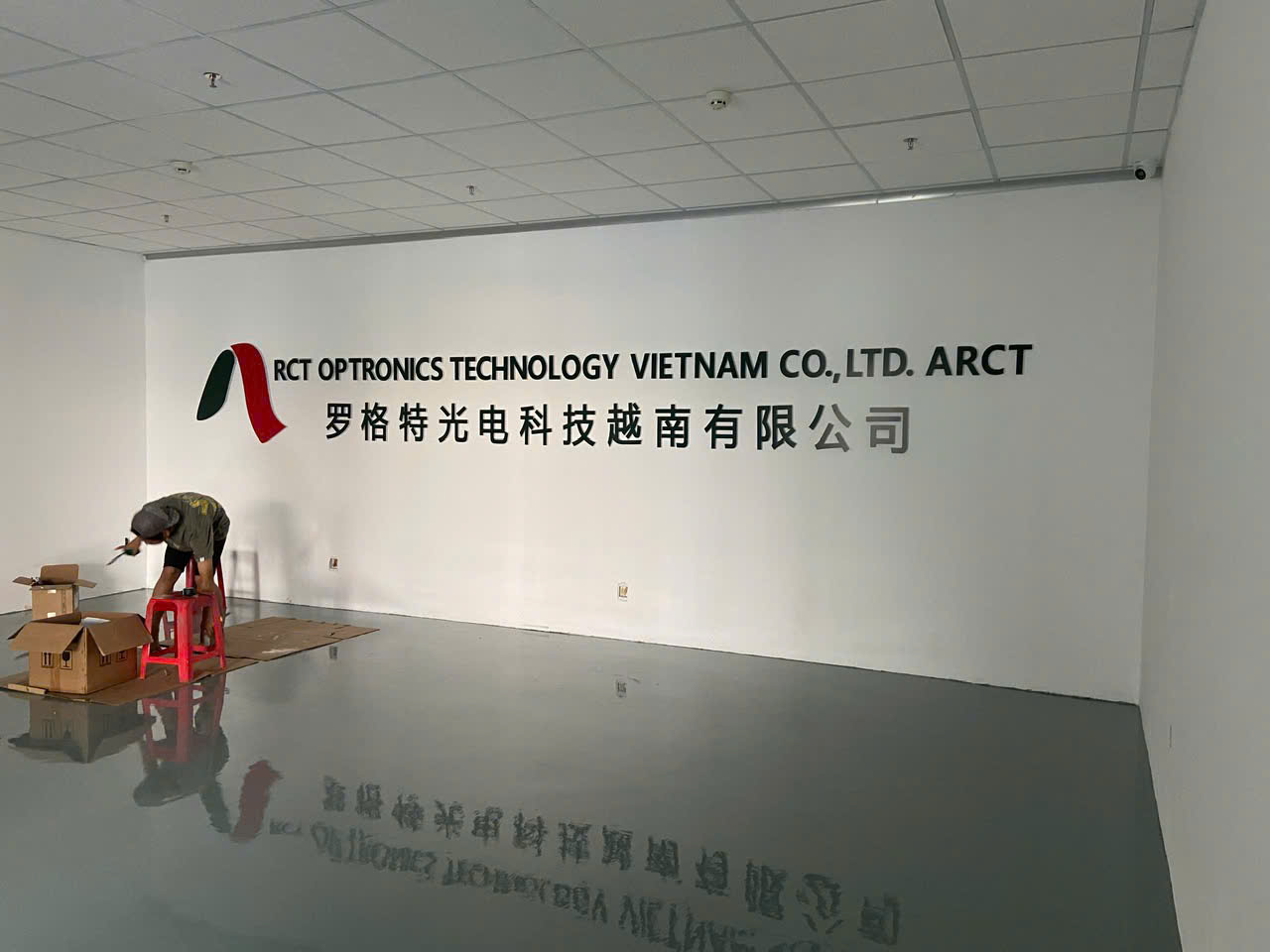 Thi Công bảng Hiệu Công Ty Ở Bình Dương